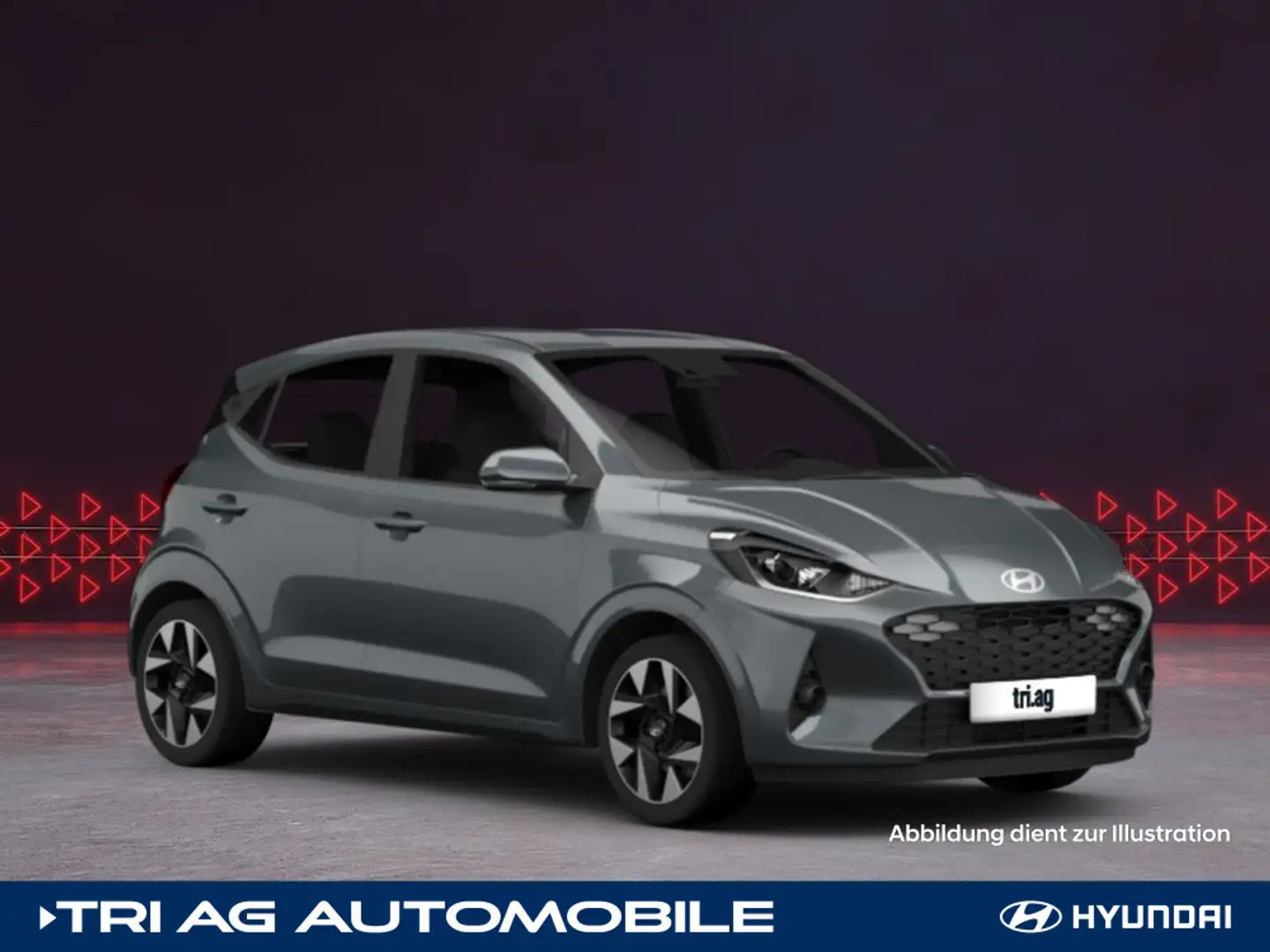 Hyundai i10 Select  (MY25) Einparkhilfe Navigation Klima Grau - 1