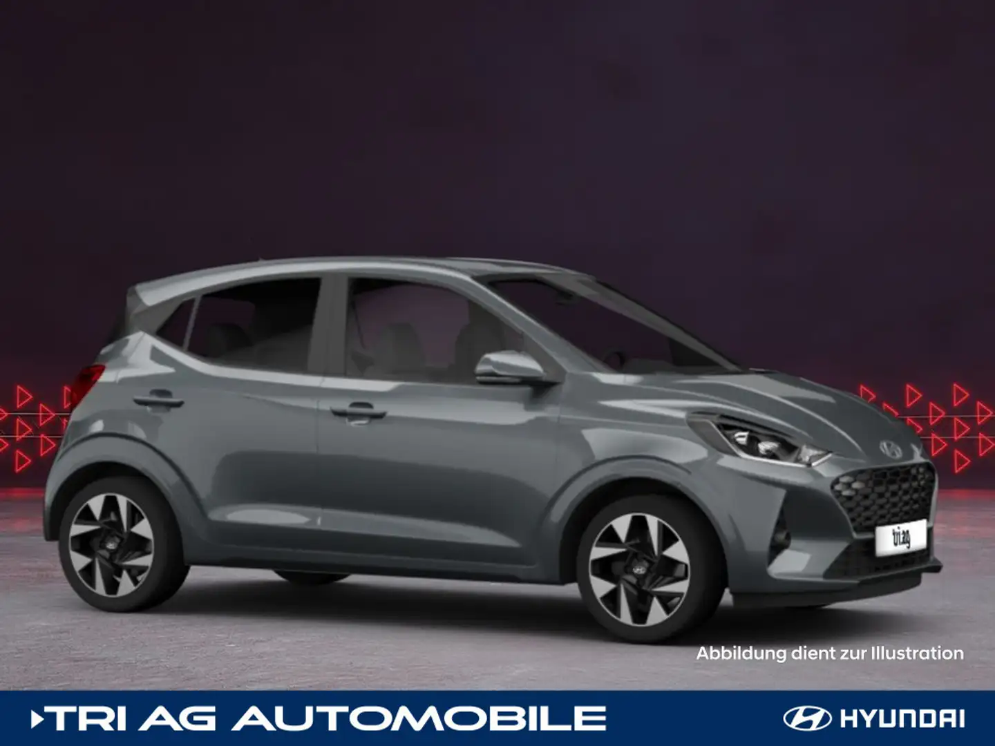 Hyundai i10 Select  (MY25) Einparkhilfe Navigation Klima Grau - 2