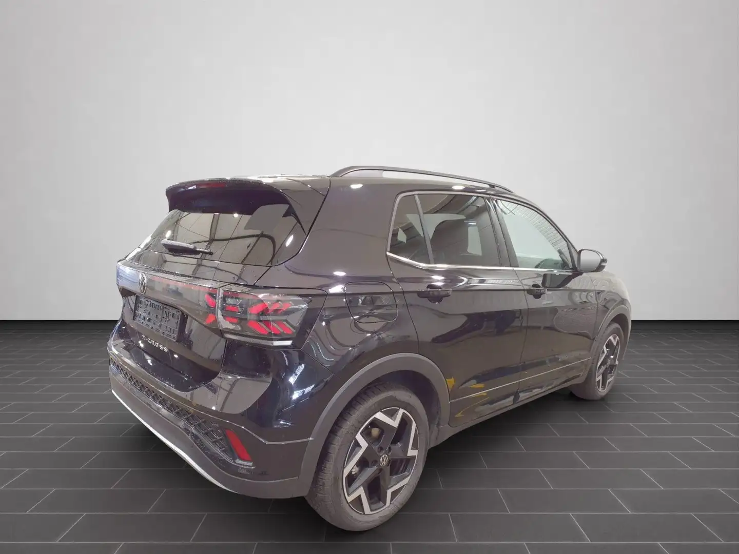 Volkswagen T-Cross 1,5 TSI DSG R-Line AHK/RFK/NAVI/LED/u.v. Schwarz - 2