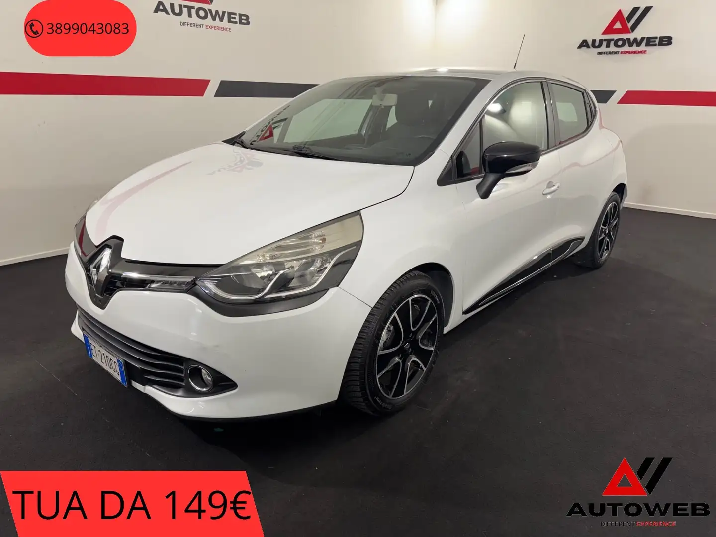 Renault Clio Clio 0.9 TCe 12V 90CV Start&Stop 5 porte Energy Bianco - 1