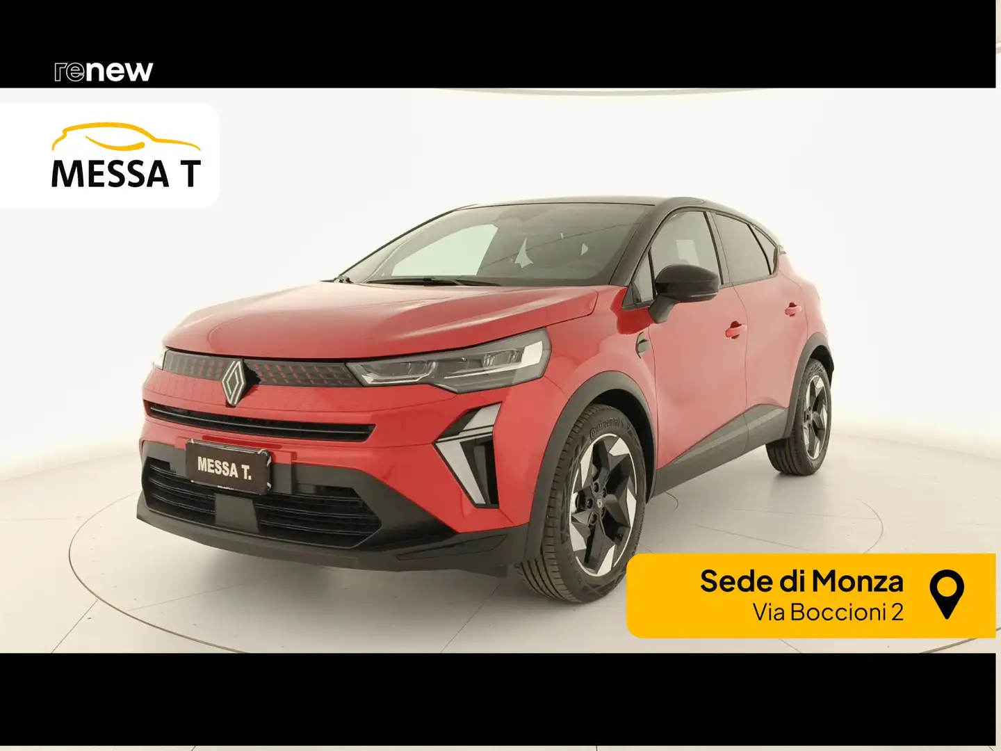 Renault Captur Captur 1.3 mild hybrid Techno 160cv edc Rosso - 1