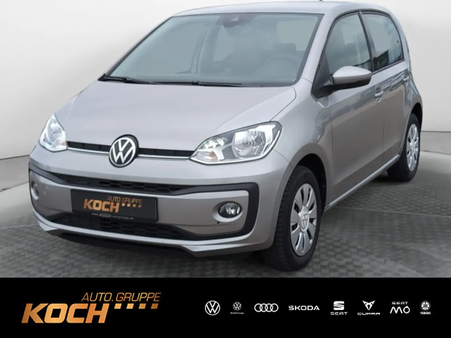 Volkswagen up! 1.0 move Klima Sitzheizung Argintiu - 1