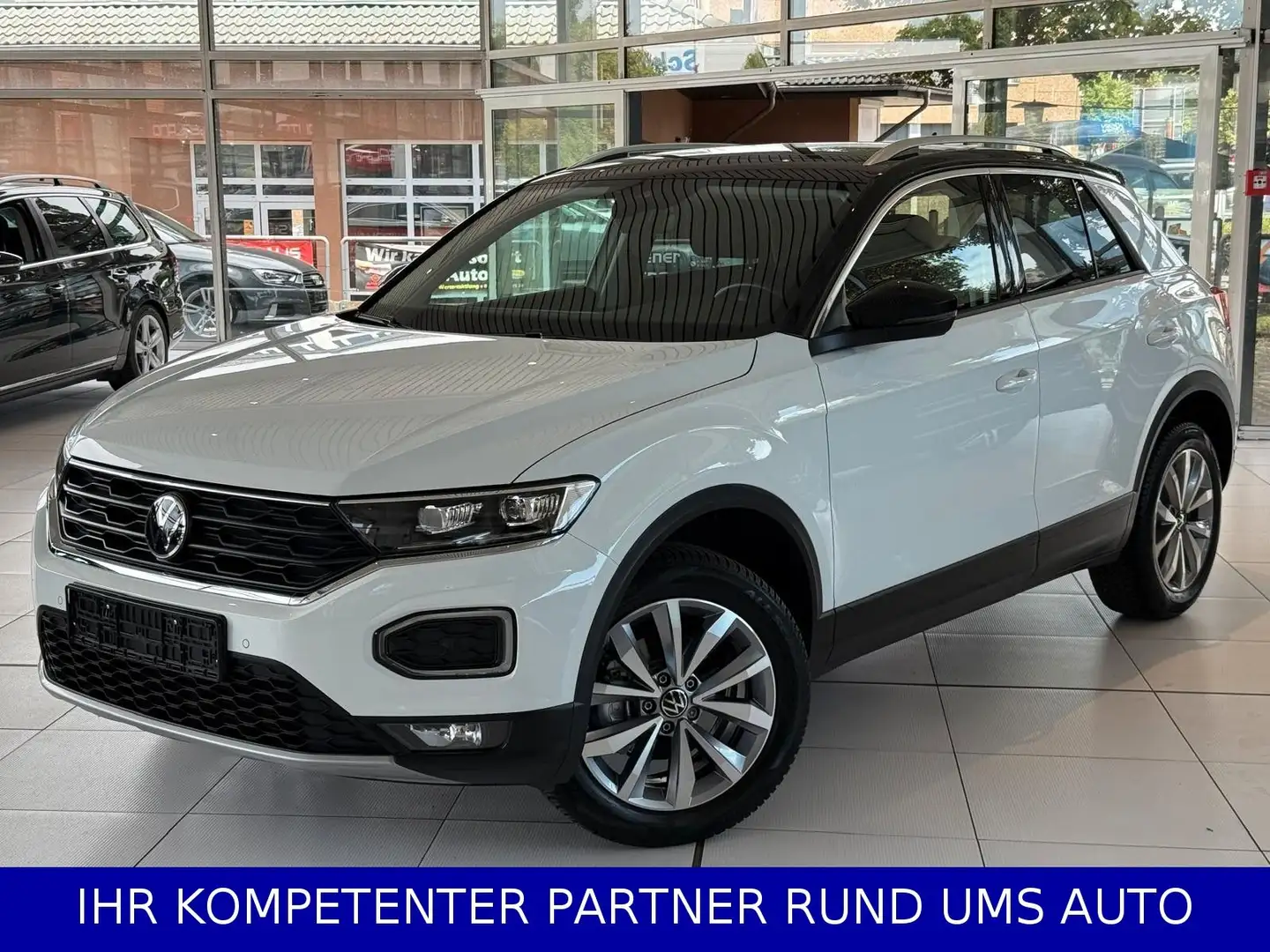 Volkswagen T-Roc Style/AHK/PDC/NAVI/ACC/NEUWERTIG!1.HAND Weiß - 1