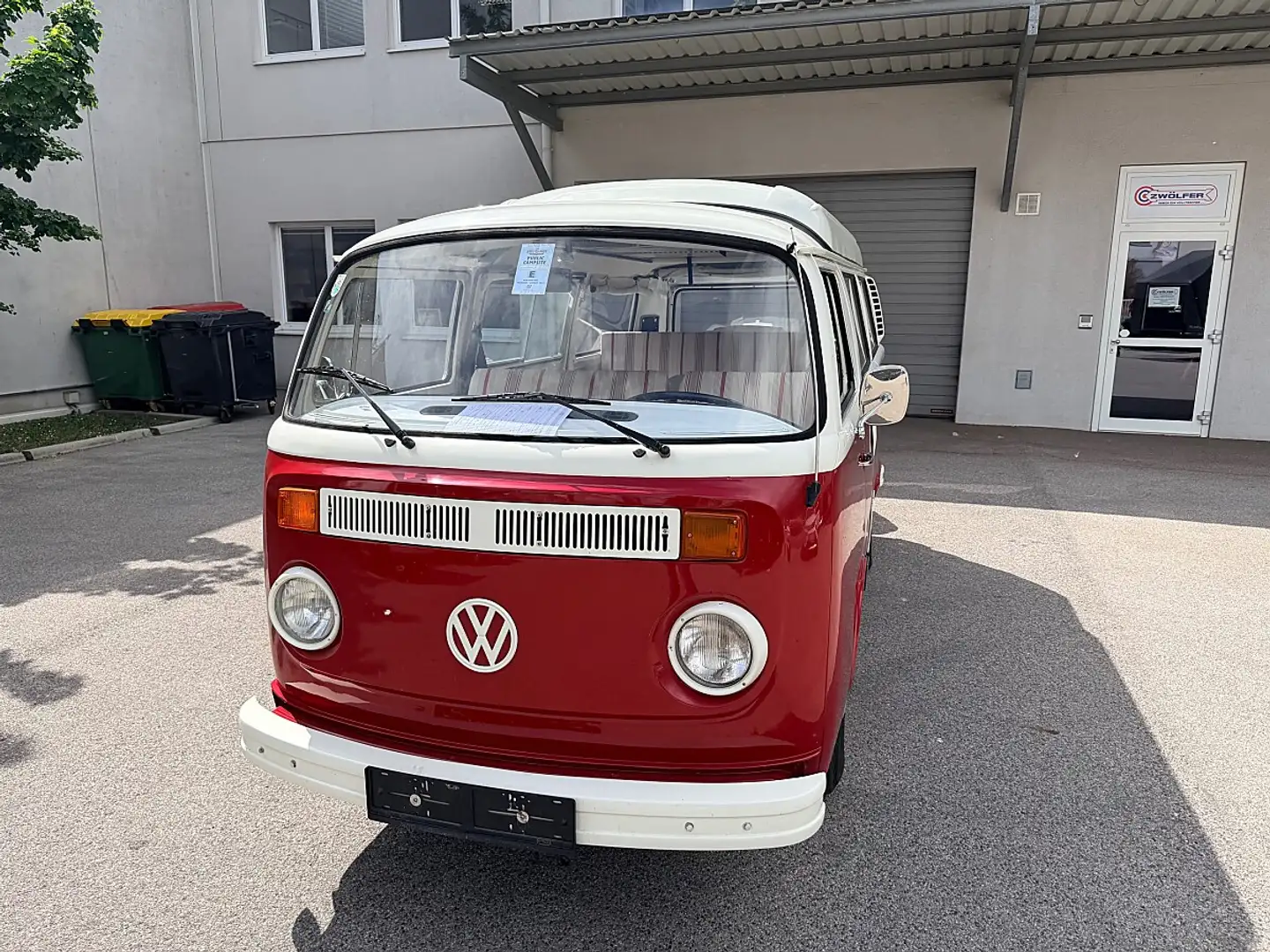 Volkswagen T2 Camper Bus *Neues Pickerl* Rot - 2