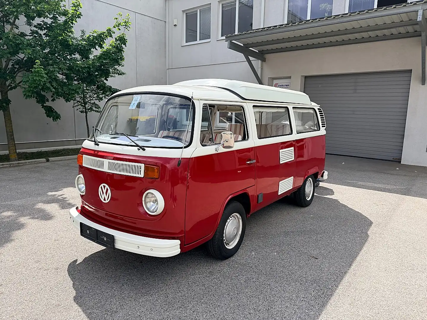 Volkswagen T2 Camper Bus *Neues Pickerl* Rot - 1