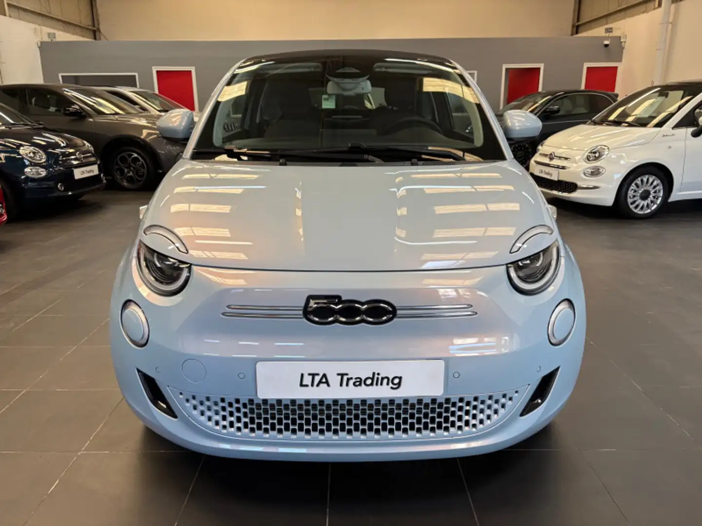 Fiat 500C E 118CH ICONE PLUS Bleu - 2