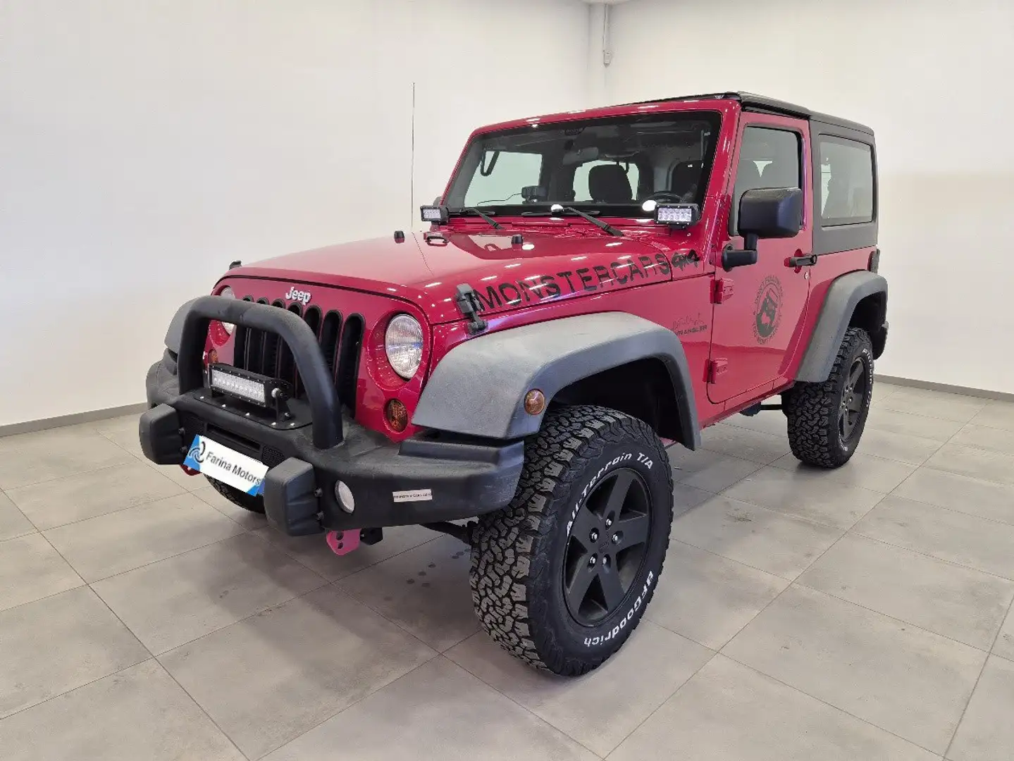 Jeep Wrangler Wrangler 2.8 CRD DPF Sport Auto Rosso - 1