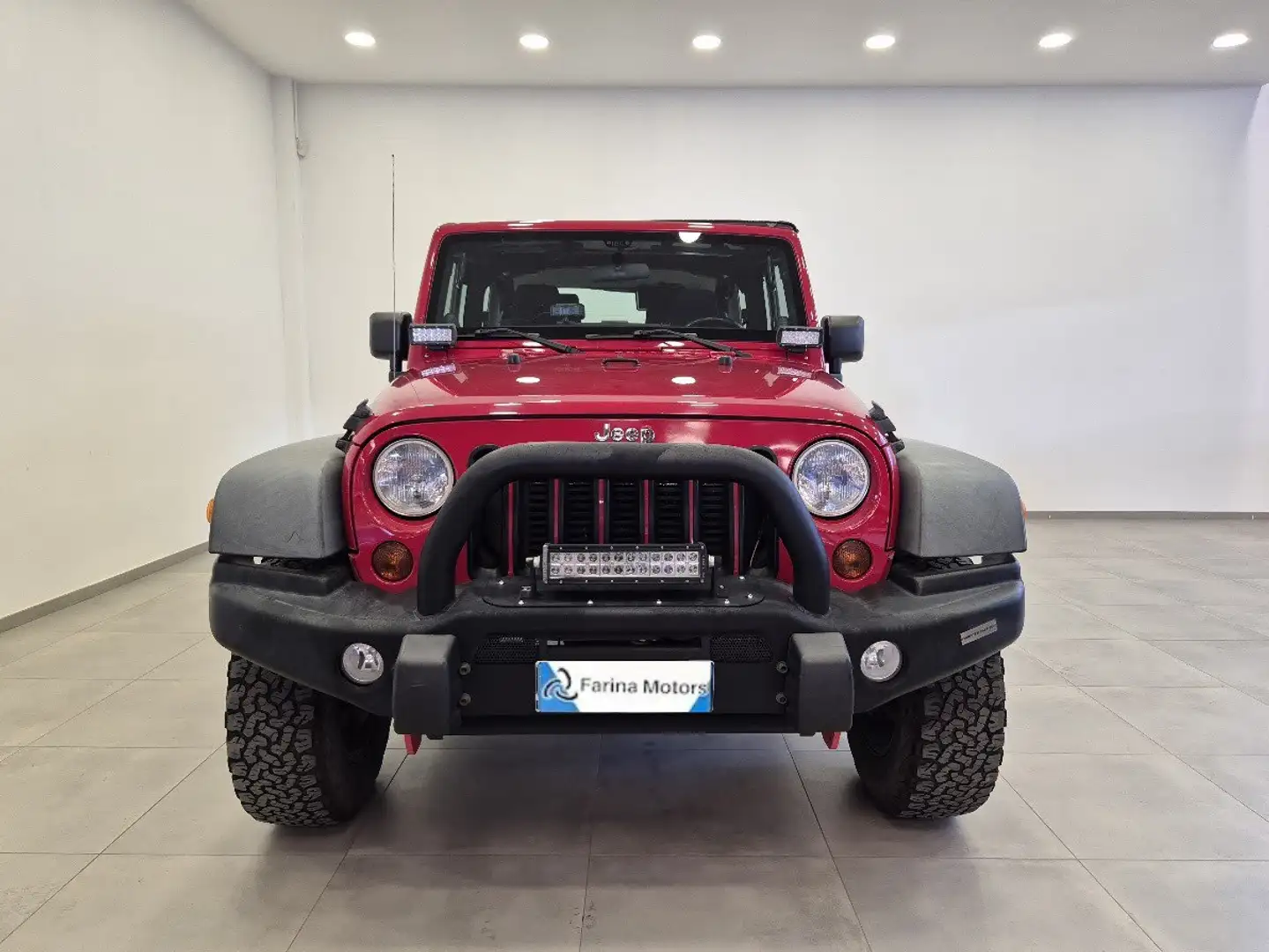Jeep Wrangler Wrangler 2.8 CRD DPF Sport Auto Rosso - 2
