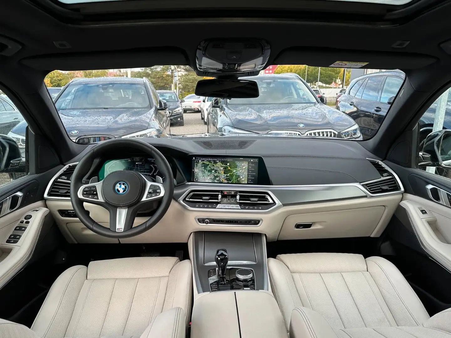 BMW X5 xDr45e M Sport PANO*ACC*Sitzklima*AHK*360° Grau - 1