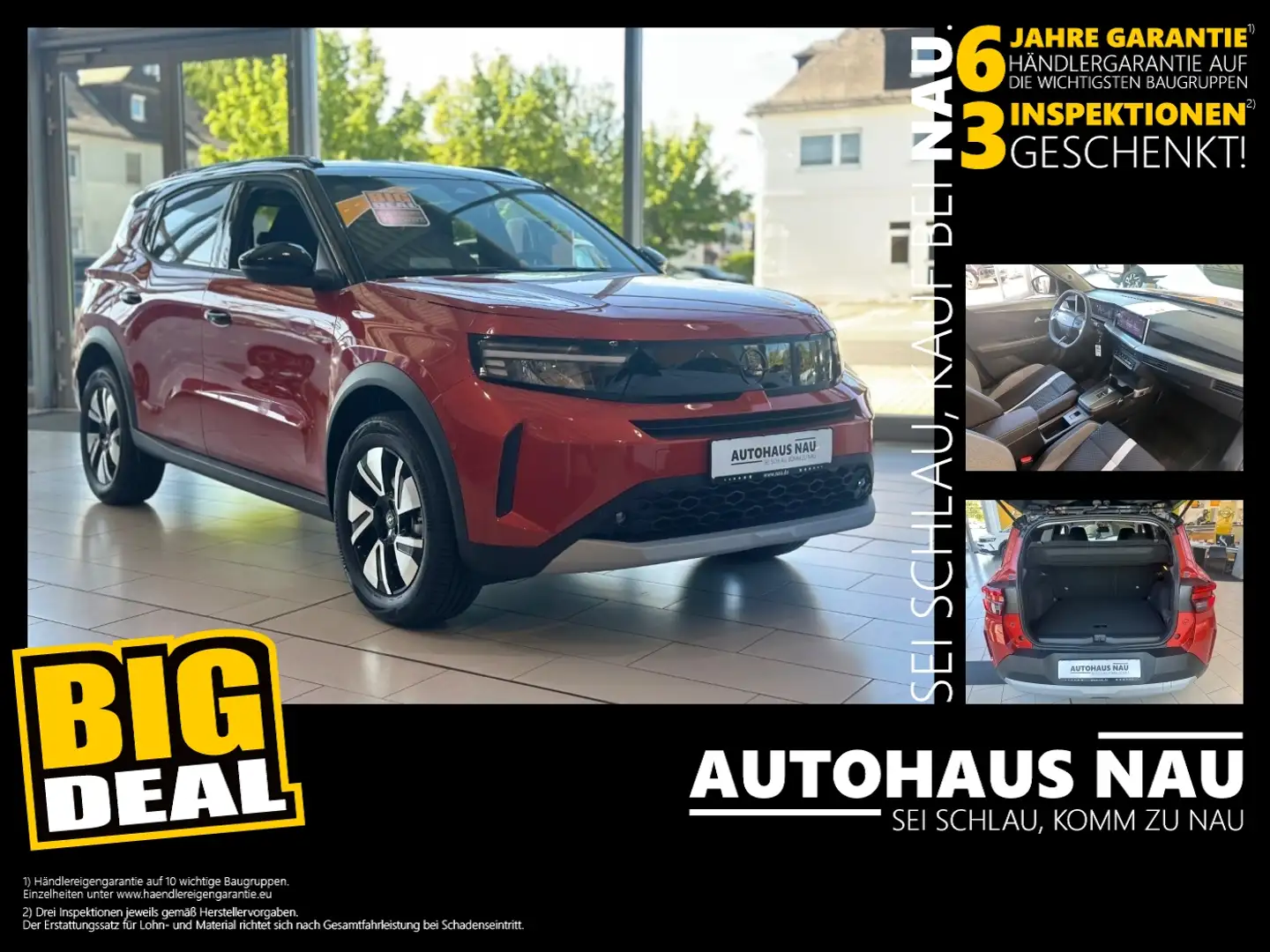 Opel Frontera Electric GS Orange - 1