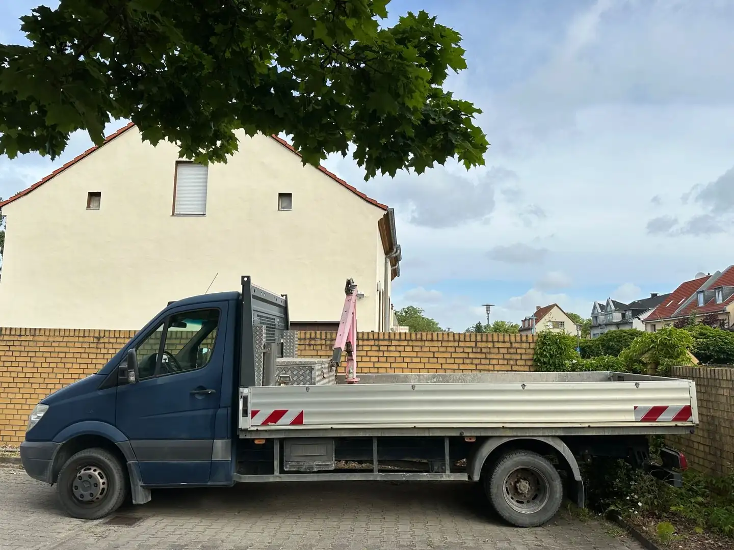 Mercedes-Benz Sprinter II 515 CDI PRITSCHE LANG 1. Hand Bleu - 1