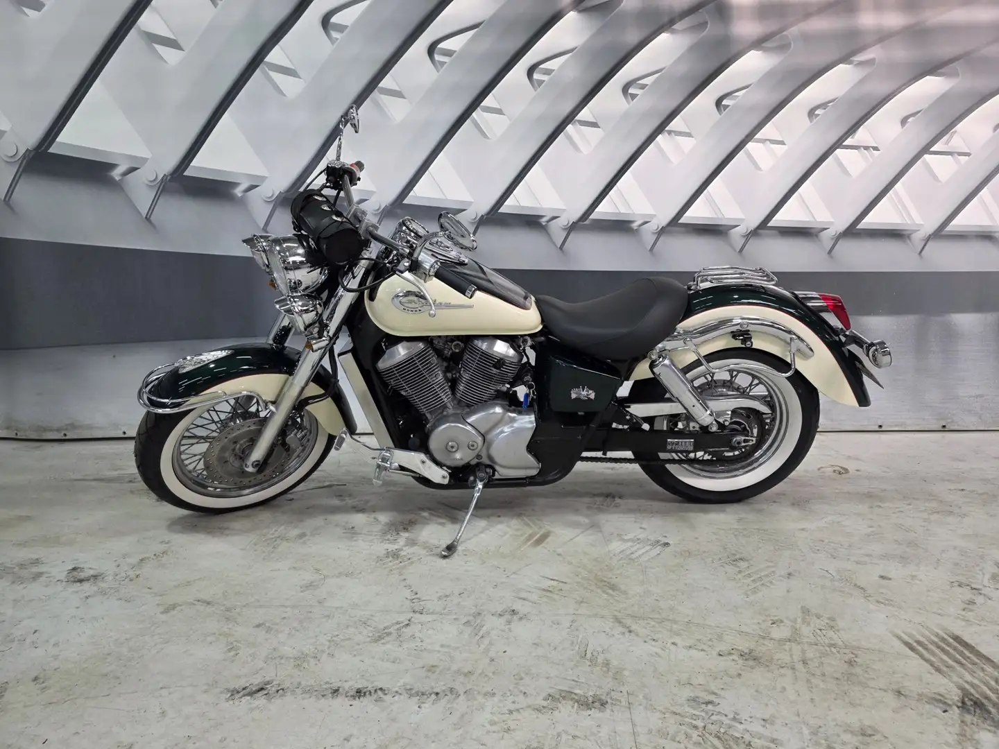 Honda VT 750 Chopper 750C2 Shadow ACE A2 nette motor Verde - 2