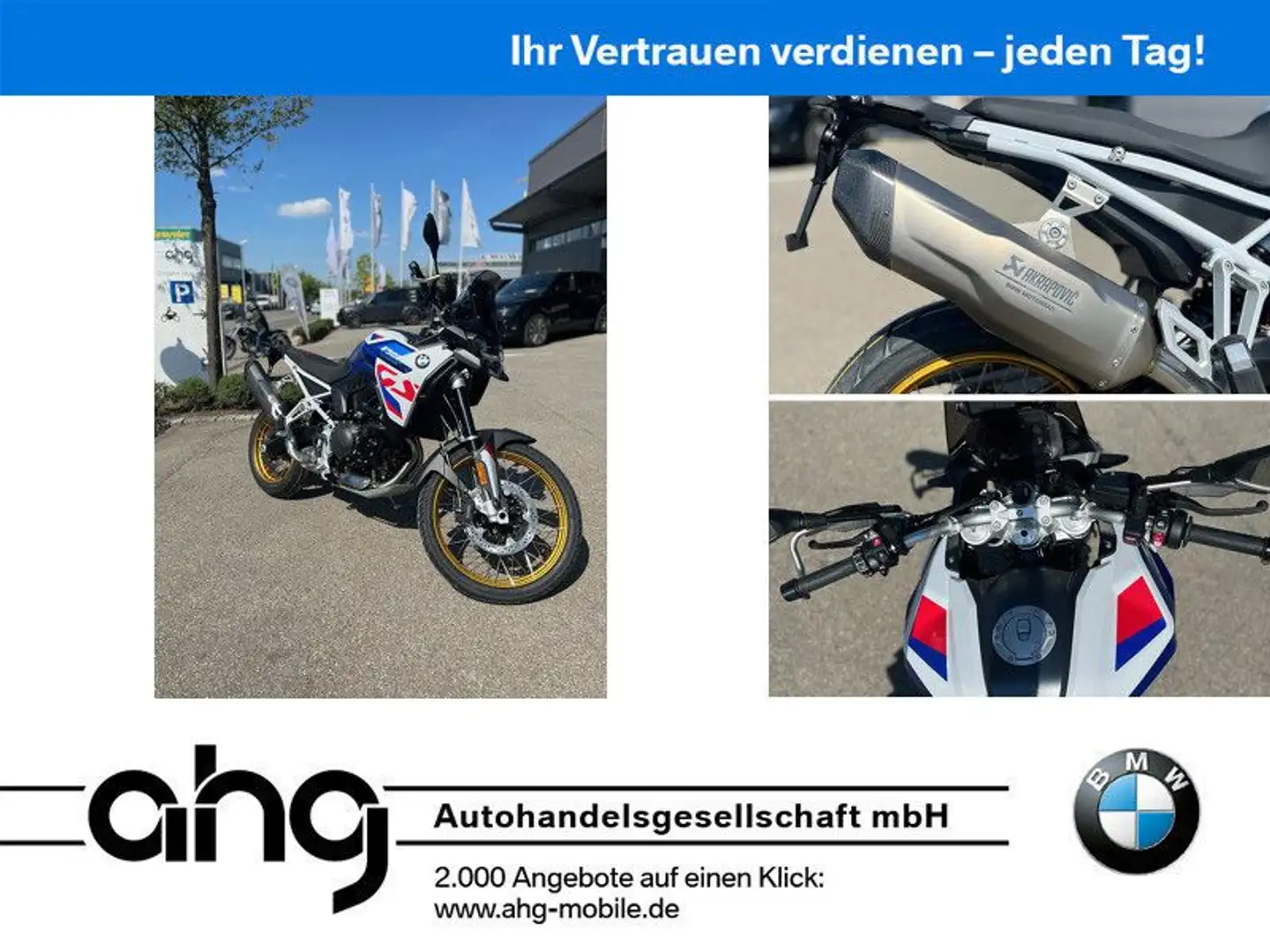BMW F 900 GS sofort Verfügbar Dynamik Paket uvm. Albastru - 1