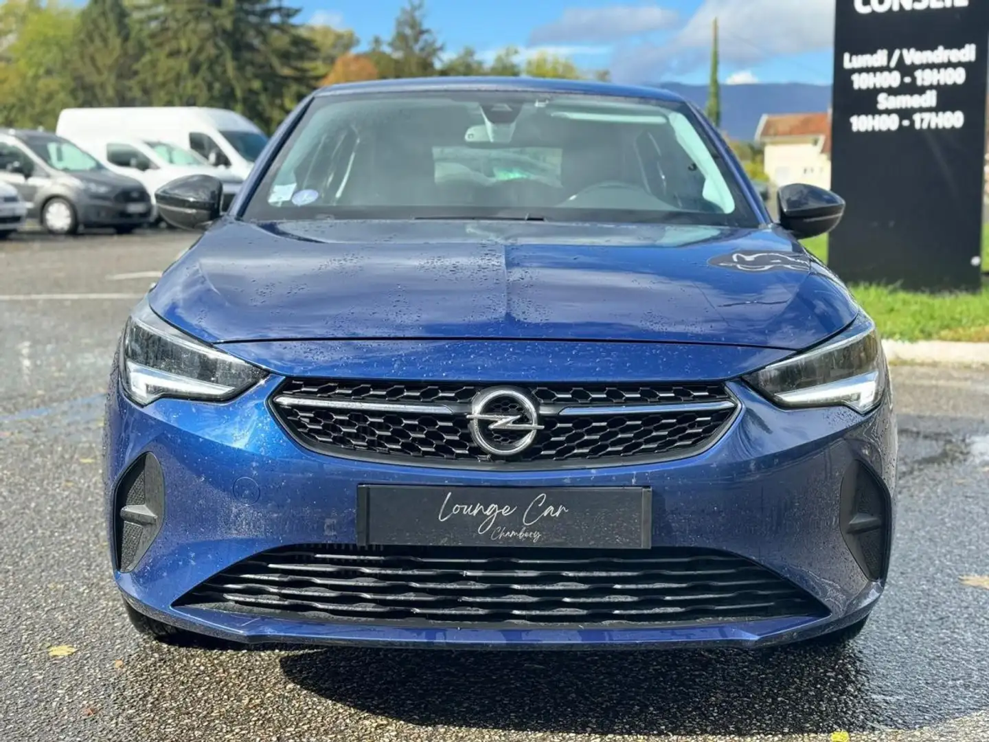 Opel Corsa 100 ch Elegance CARPLAY Blauw - 2