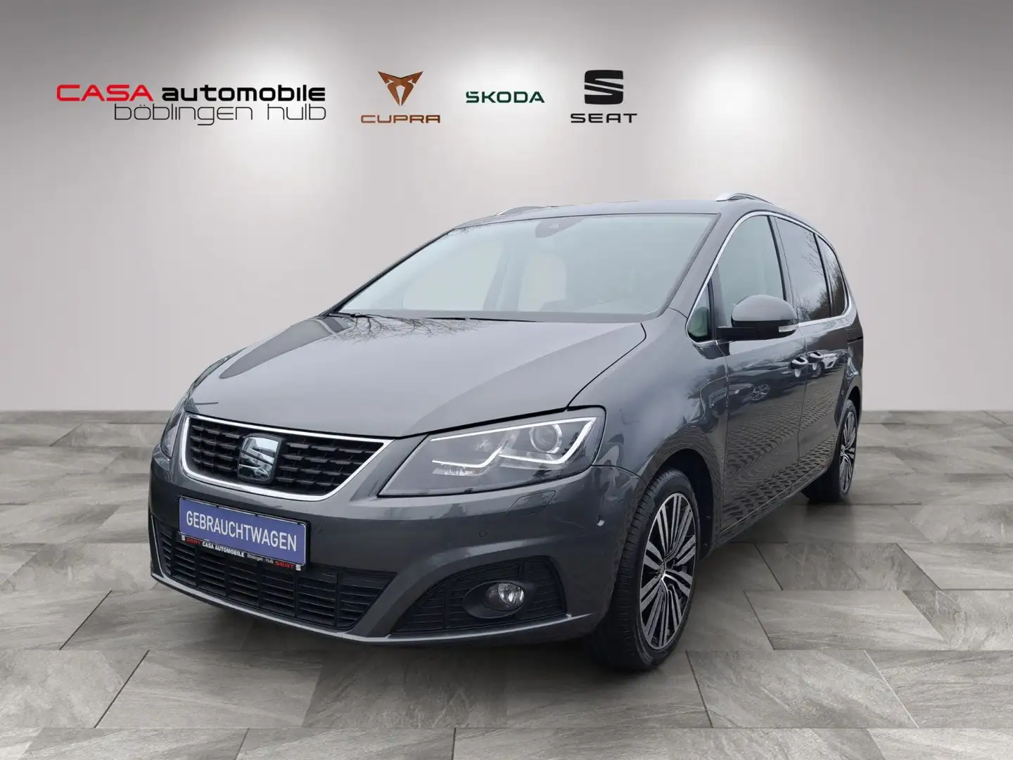 SEAT Alhambra Xcellence 1.4 TSI DSG AHK ACC 7-Sitzer Grau - 1