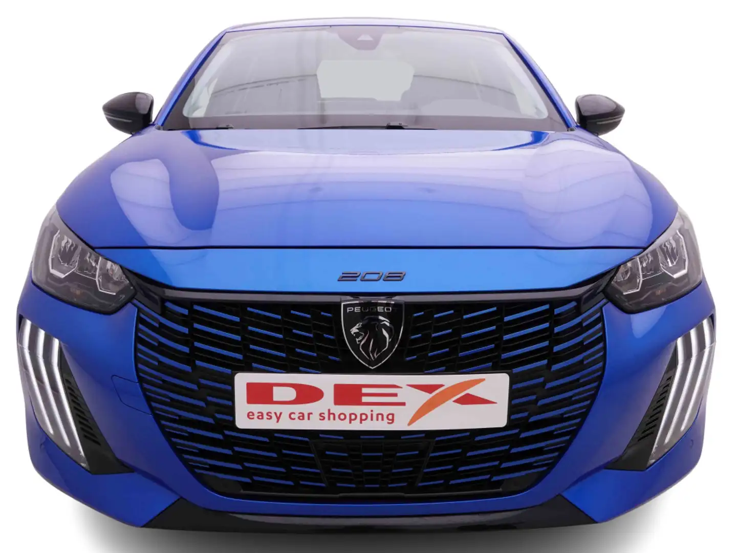 Peugeot 208 1.2 T 100 GT-Line + GPS by App + CAM + LED + ALU17 Blauw - 2