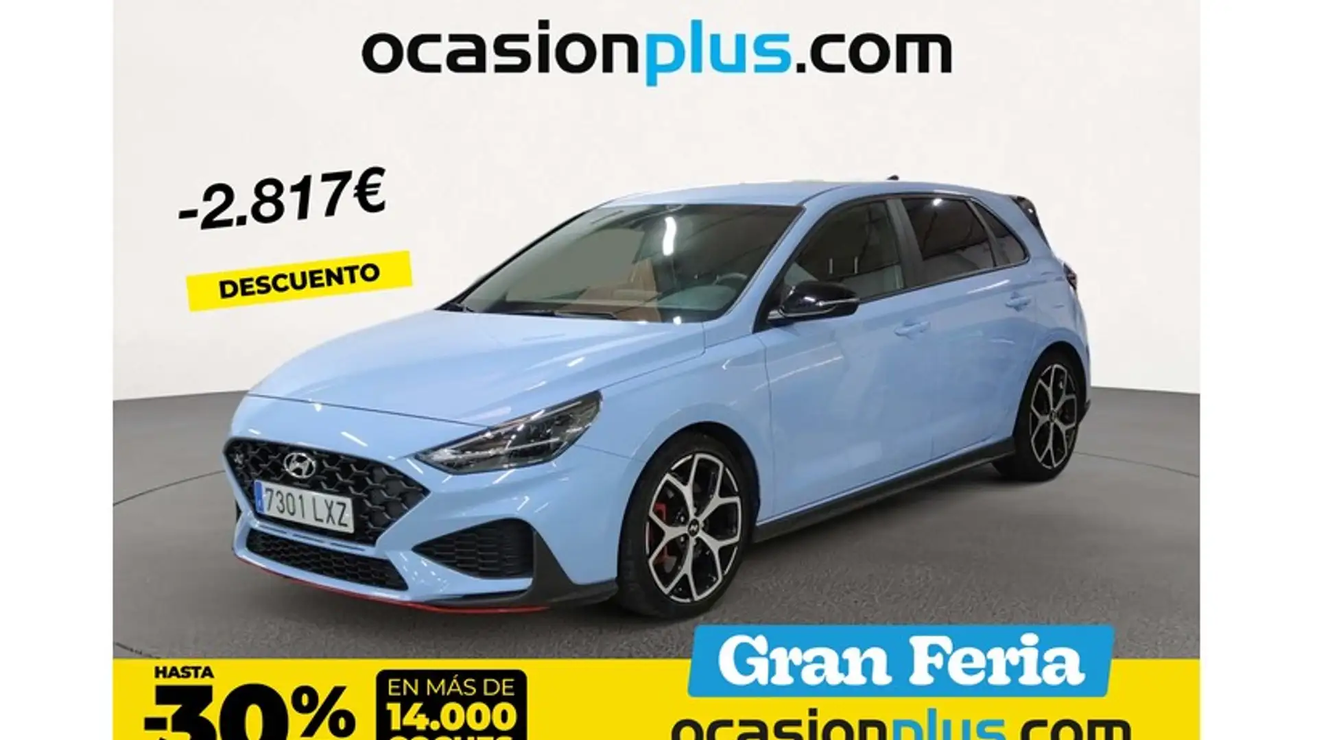 Hyundai i30 2.0 TGDI N 250 Blauw - 1