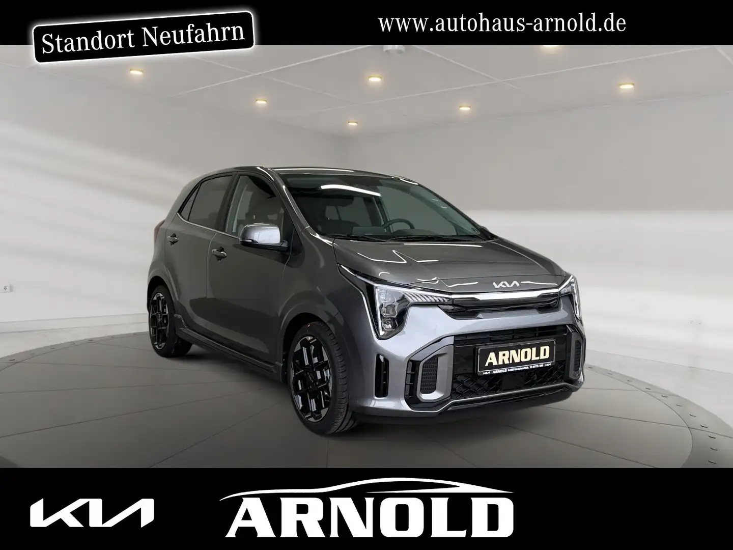 Kia Picanto Picanto 1.0 GDI GT-Line Leder Kamera SmartKey ! BC Grau - 1