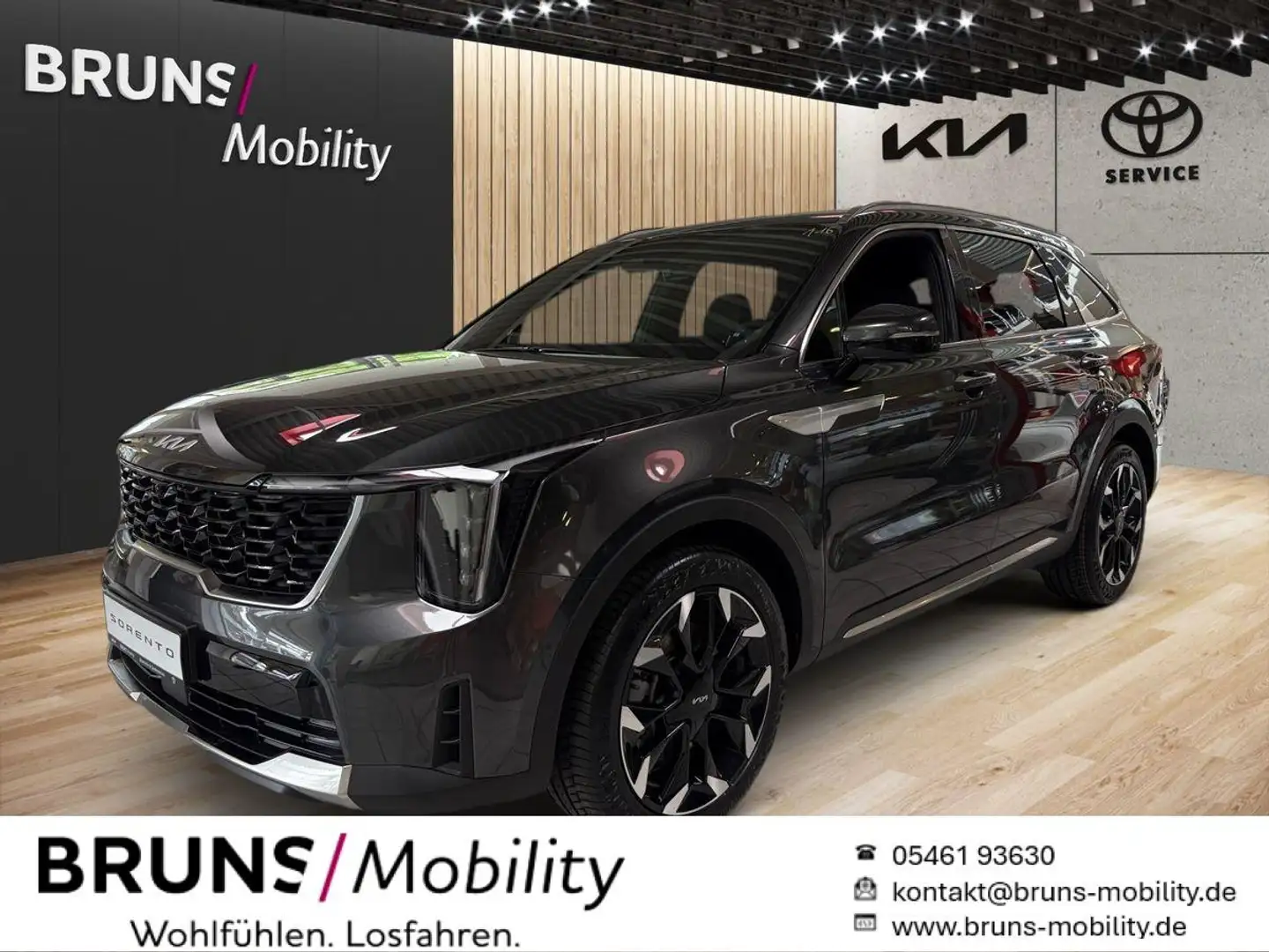 Kia Sorento 2.2 CRDi 4WD Platinum AHK, NAPPA Grau - 1