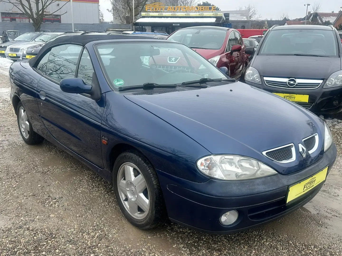 Renault Megane 1.4 16V  Cabrio Sport Way*Klima*TÜV NEU Blau - 2