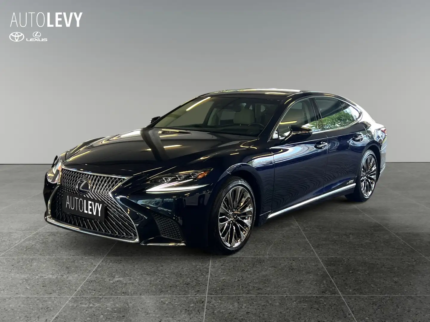 Lexus LS 500 h Hybrid AWD Executive Line *8FACH*MATRIX* Blauw - 2
