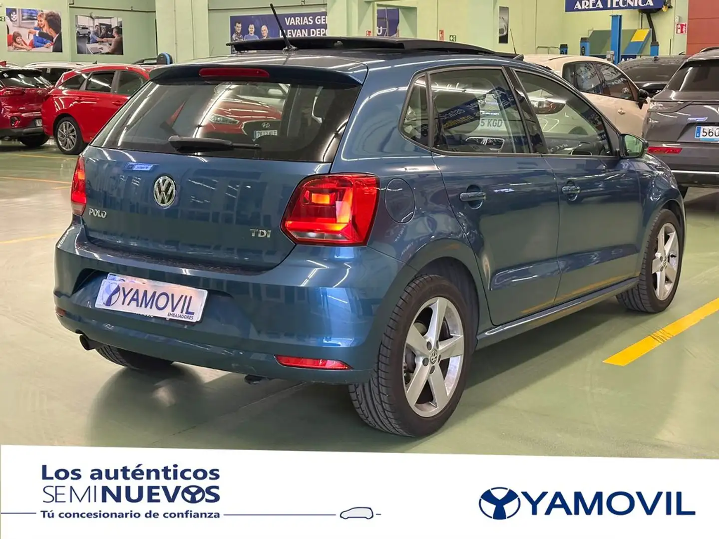 Volkswagen Polo 1.4 TDI BMT Sport 66kW Azul - 2