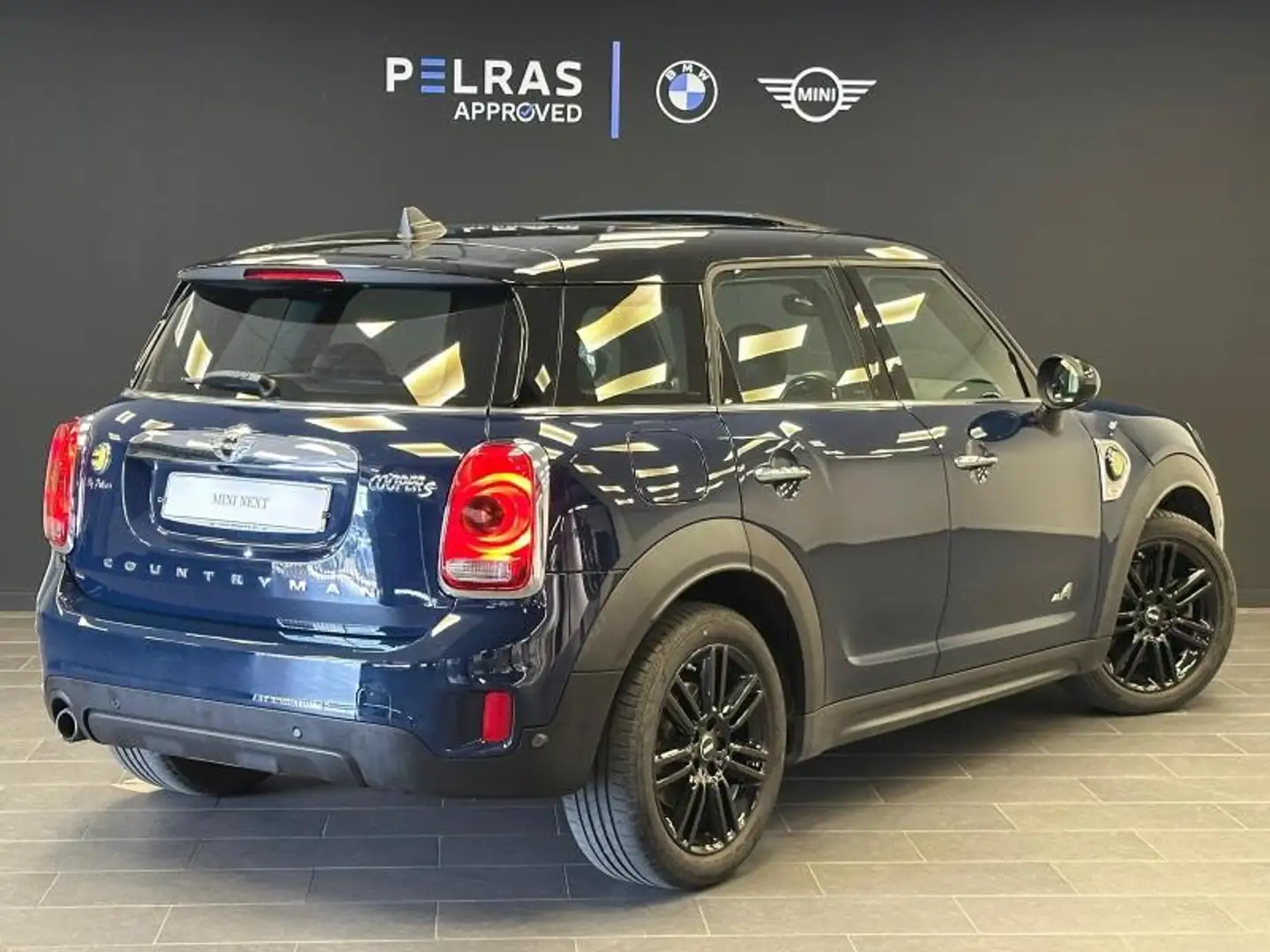 MINI Countryman C Cooper SE 136ch + 88ch Red Hot Chili ALL4 BVA Blau - 2