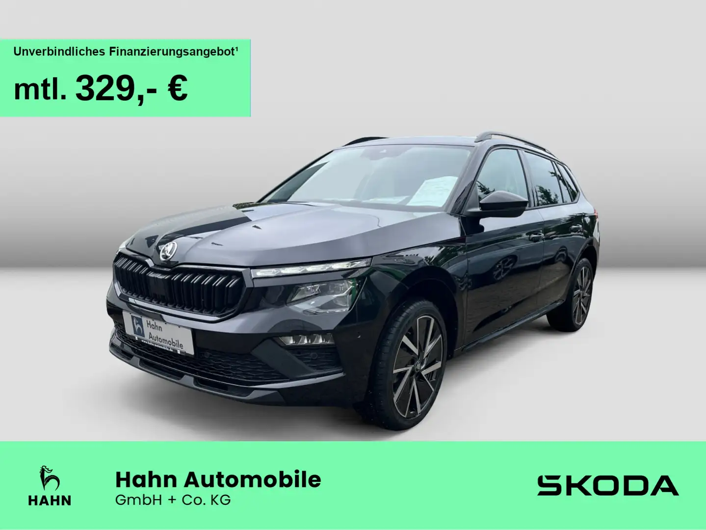 Skoda Kamiq Tour 1,5 TSI DSG AHK Infotainment Black 18 Schwarz - 1