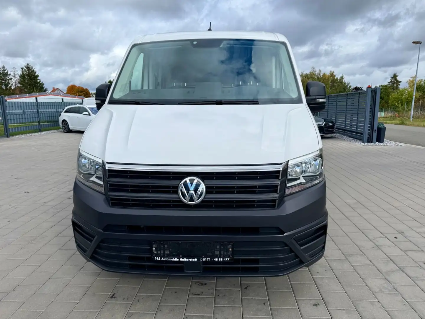 Volkswagen Crafter Pritsche 35 4Motion DOKA mittel Klima Weiß - 2