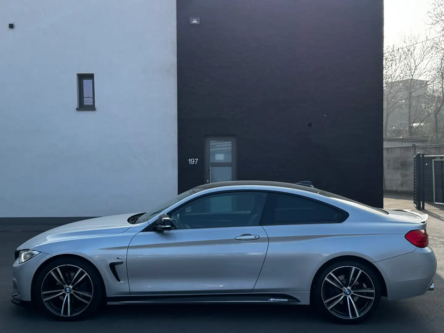 BMW 420 420Coupé dAS//PACK M COMPLET//XENON//AFF TETE/ Gris - 2
