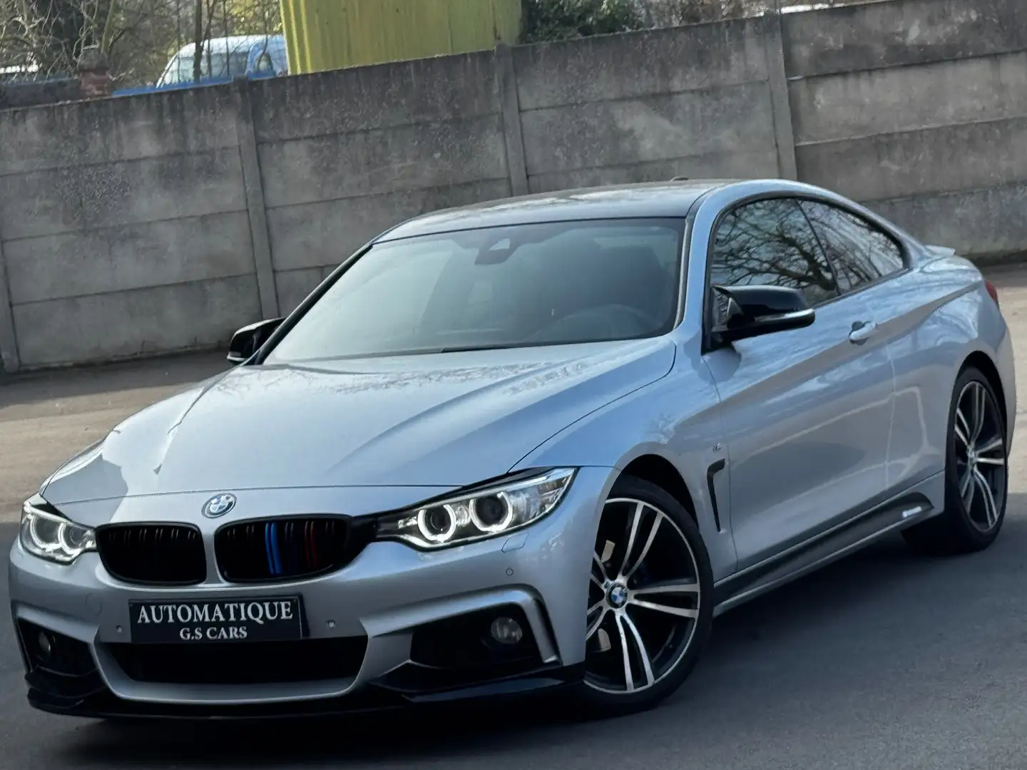 BMW 420 420Coupé dAS//PACK M COMPLET//XENON//AFF TETE/ Gris - 1