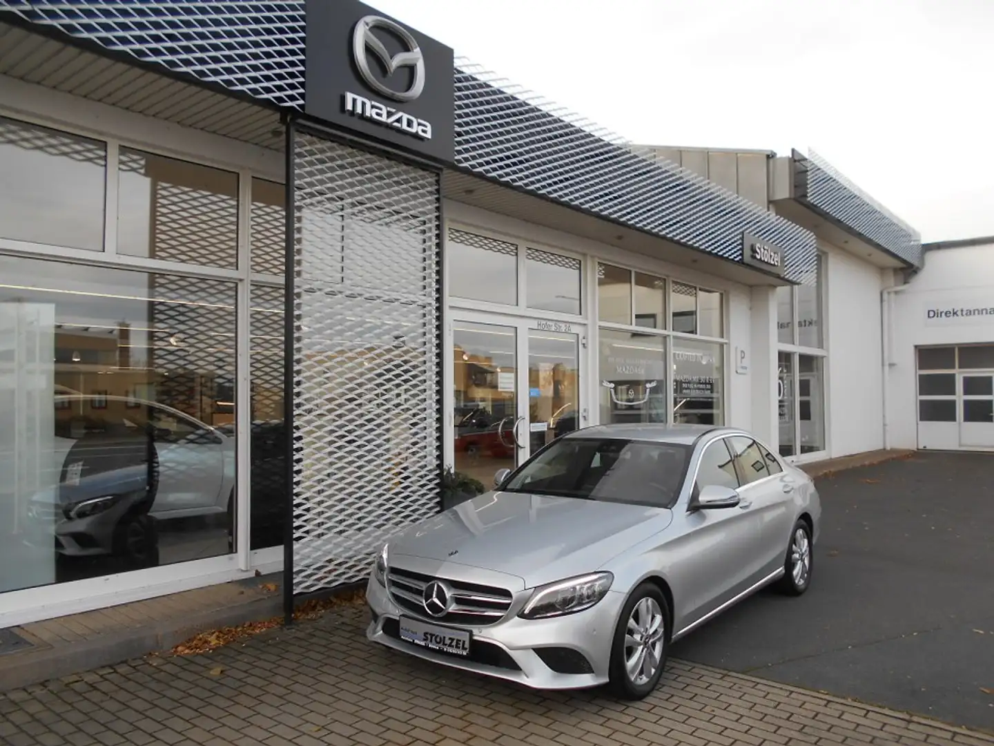 Mercedes-Benz C 200 AVANTGARDE 184PS LED#NAVI#SHZ#GRA#PDC#RÜKAM Silber - 1