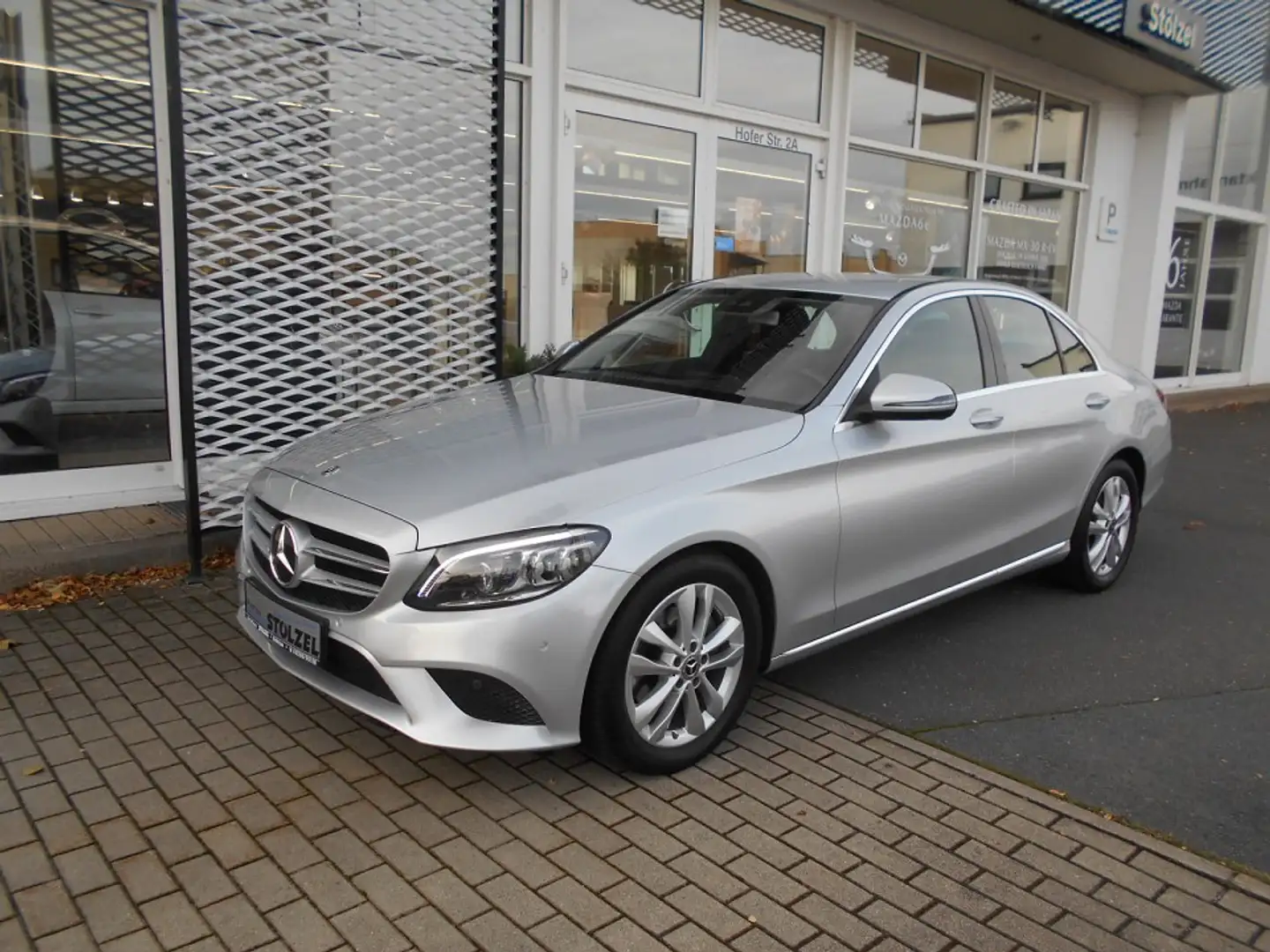 Mercedes-Benz C 200 AVANTGARDE 184PS LED#NAVI#SHZ#GRA#PDC#RÜKAM Silber - 2
