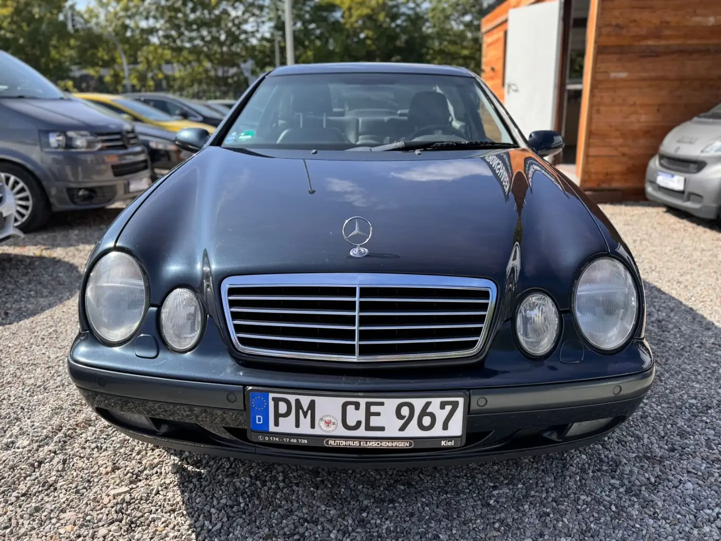 Mercedes-Benz CLK 320 AVANTGARDE*NAVI*XENON*TÜV2026 Bleu - 2