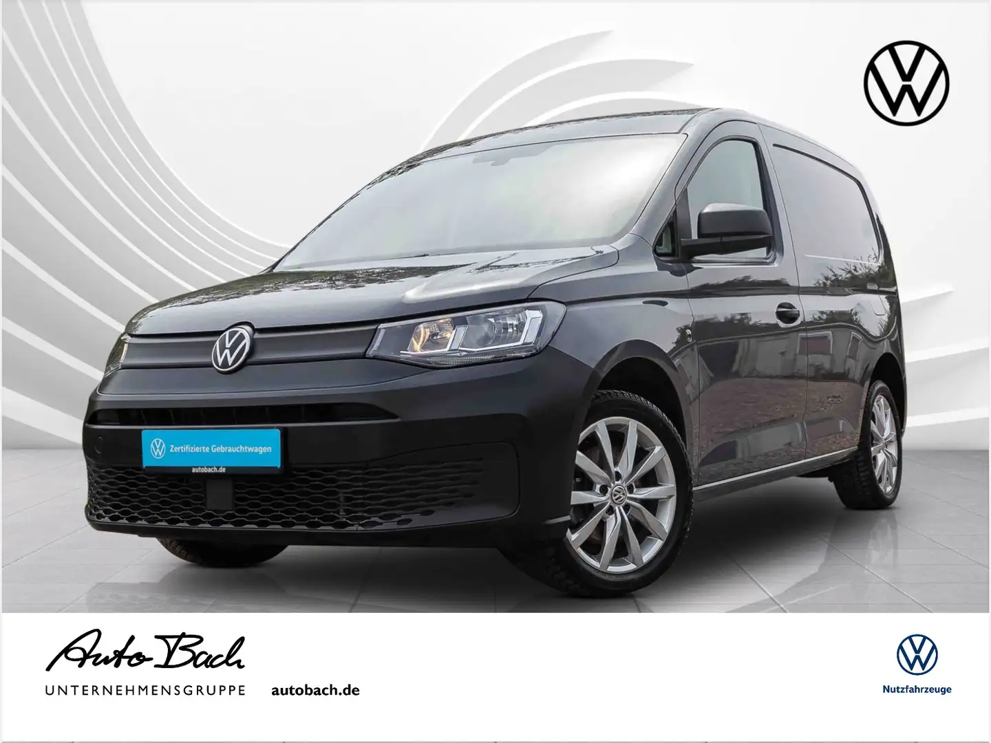 Volkswagen Caddy 2.0 TDI 4M "EcoProfi" Klima EPH DAB Grau - 1