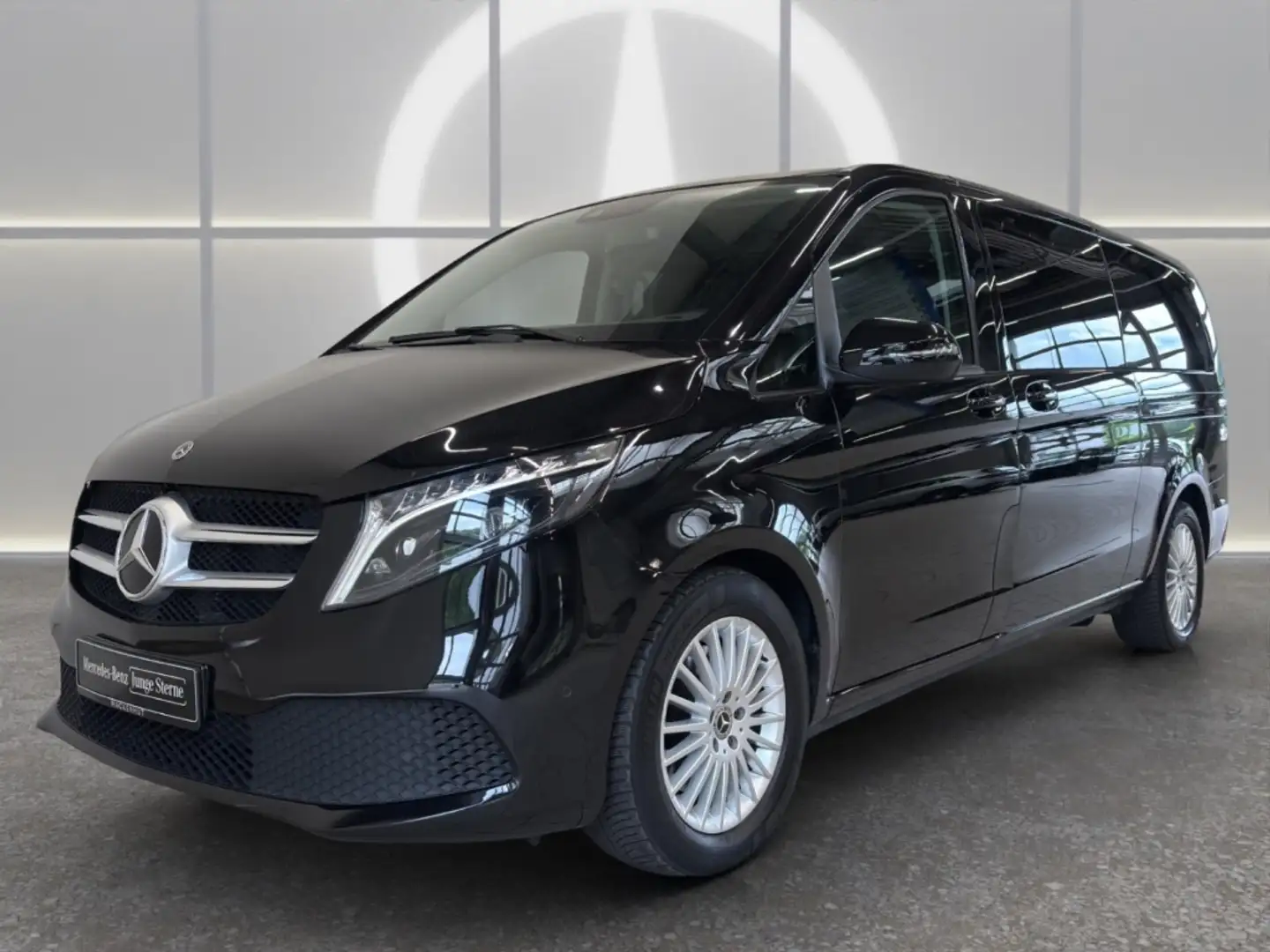 Mercedes-Benz V 300 d EDITION EXTRA LANG SPORT-PAKET+AHK+DISTR Schwarz - 1