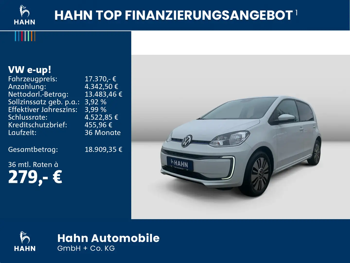 Volkswagen e-up! move Style Plus Cam Klima Maps+More Sitzhe Weiß - 2