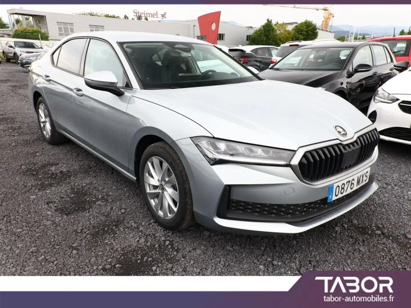 Skoda Superb 1.5 eTSI 150 DSG LED GPS cam SunS Argent - 2