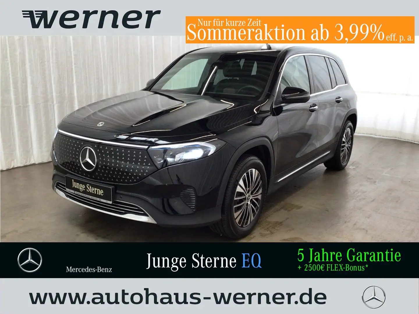 Mercedes-Benz EQB 300 4M ELE-ART-ADV+ WINTER SOUND WDGS KEYLGO Noir - 1
