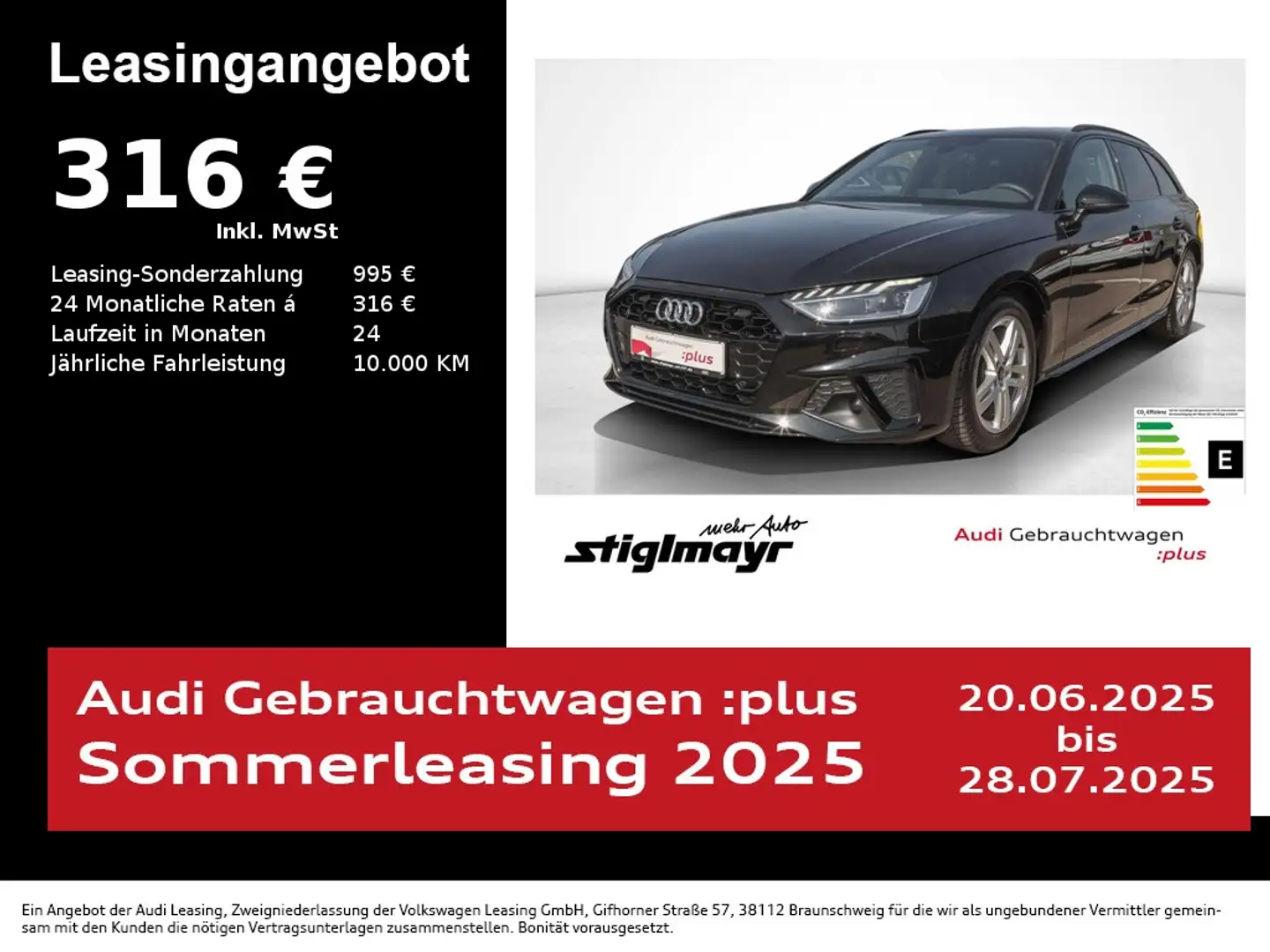 Audi A4 S line 35 TFSI S-tronic ACC+KAMERA+LED+NAVI+ Noir - 1