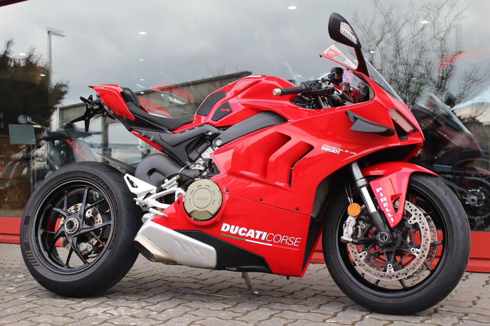 Ducati Panigale V4 S ervice neu Czerwony - 2