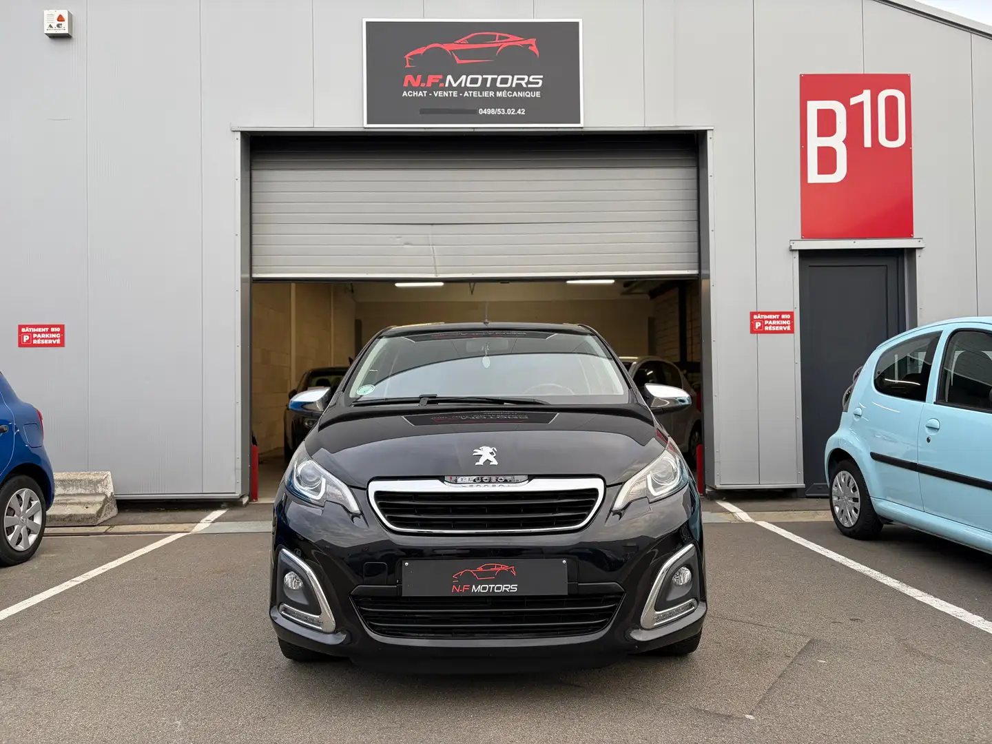 Peugeot 108 État neuf✅Airco moteur Toyota ✅✅ Zwart - 2