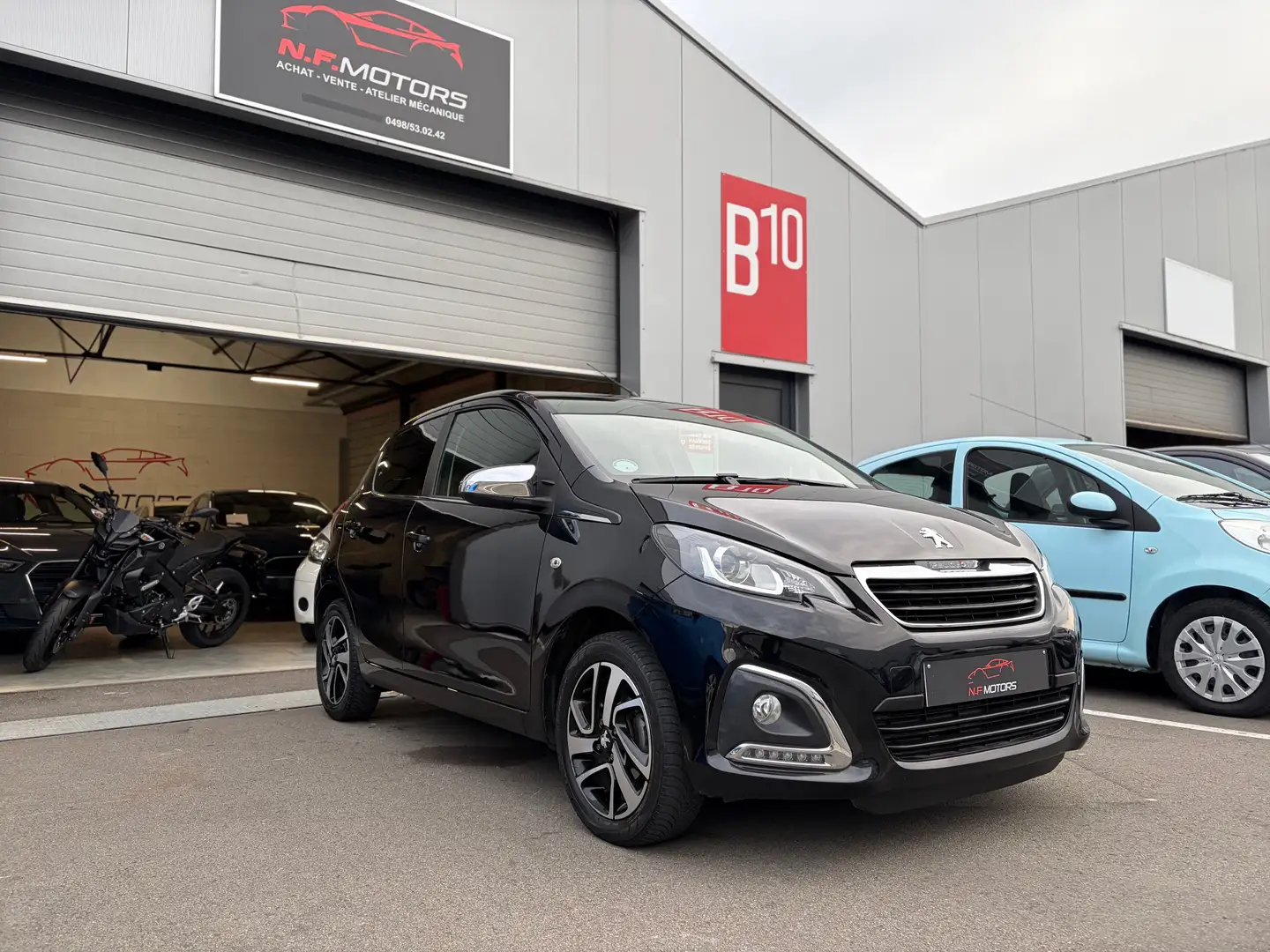 Peugeot 108 État neuf✅Airco moteur Toyota ✅✅ Zwart - 1