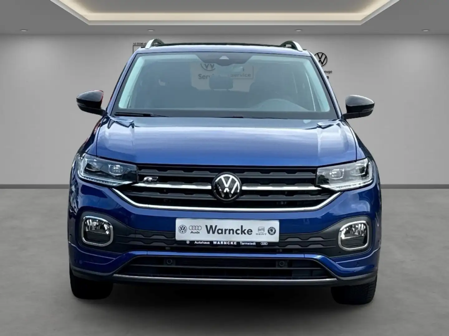 Volkswagen T-Cross 1.0 TSI DSG Style R-LINE NAV LED RFK ACC SHZ PDC A Blau - 2