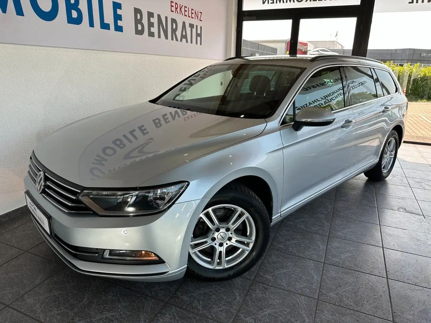 Volkswagen Passat Variant Comfortline 2.0 TDI AHK*ALU*ACC Zilver - 2