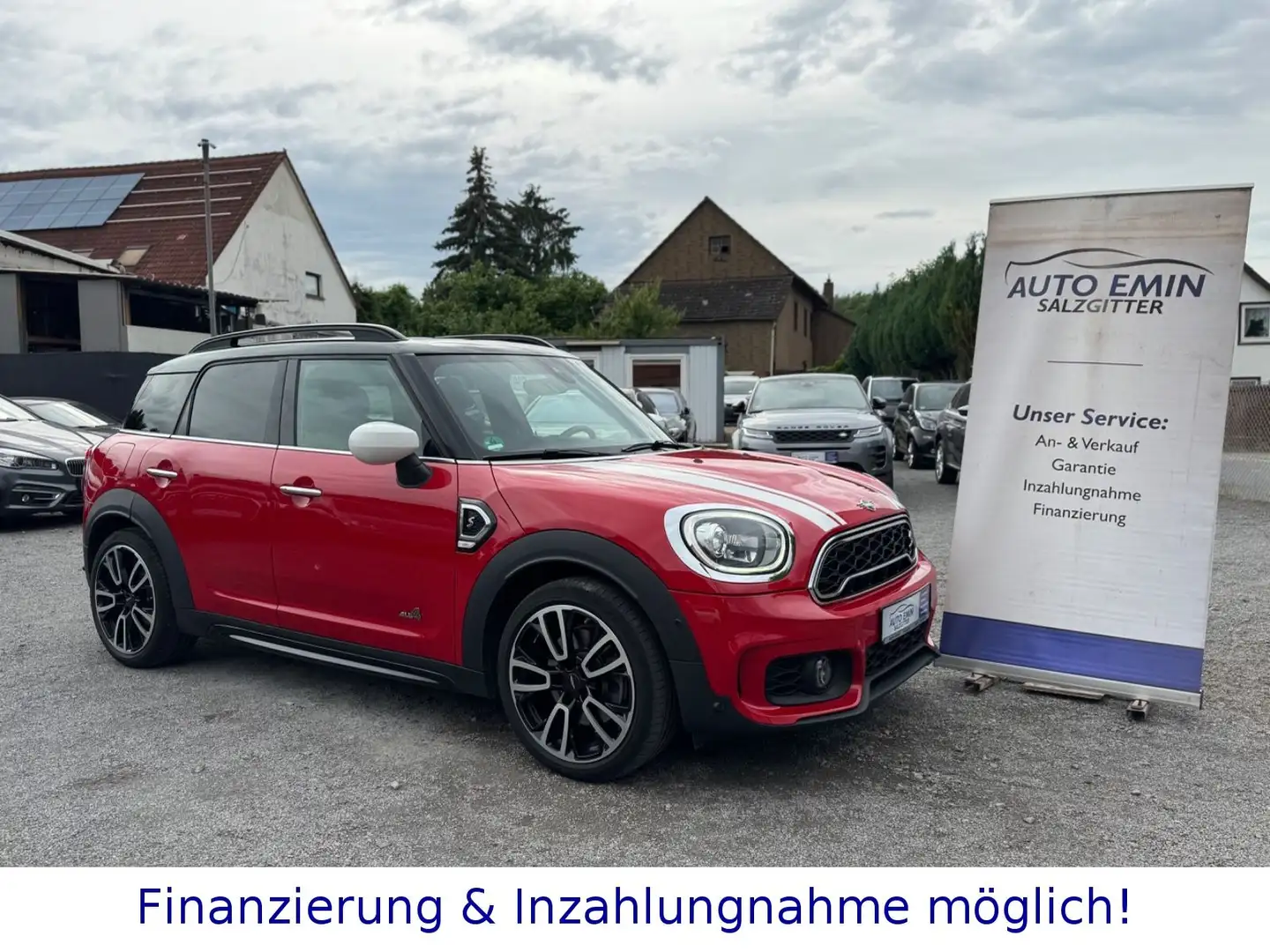 MINI Cooper SD Countryman All4 *HEAD-UP,PANORAMA,LED* Rosso - 1