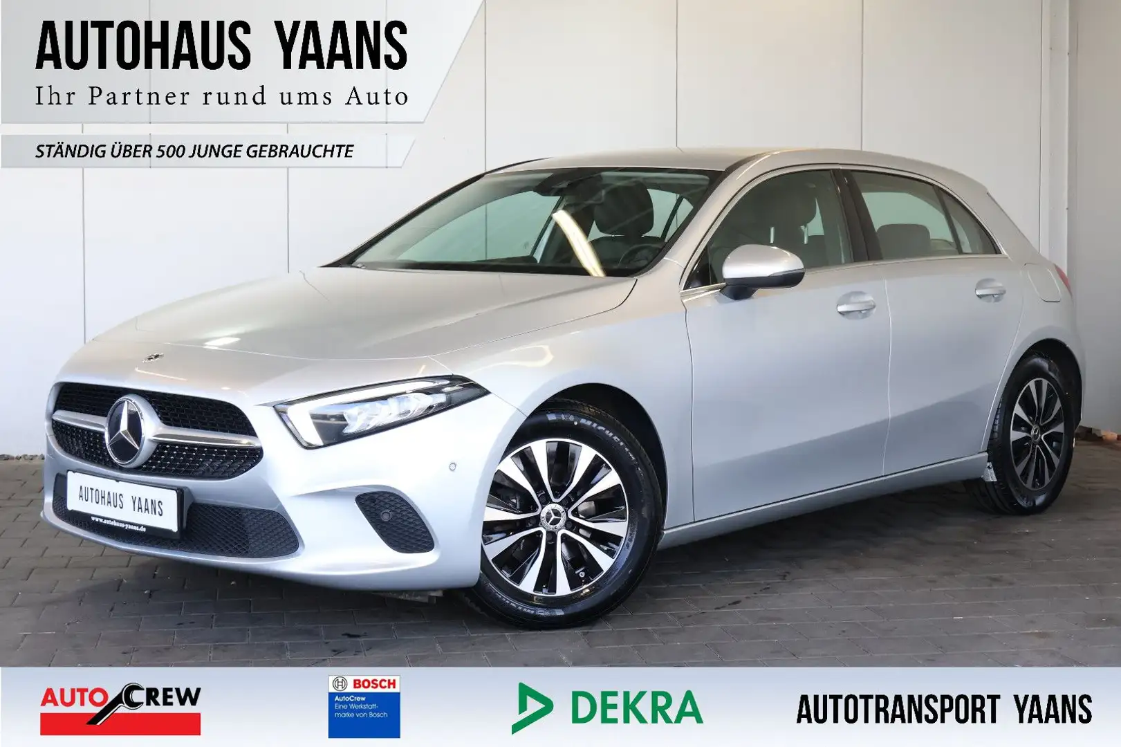 Mercedes-Benz A 180 Progressive WIDE+MBUX+LED+KAM+ALU Silver - 1