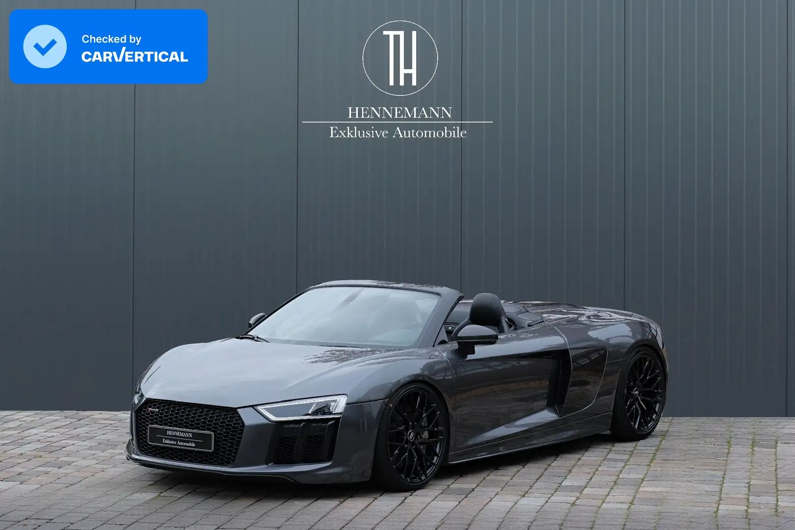 Audi R8 R8 Spyder 5.2 FSI quattro plus*Carbon*keinOPF*TOP* Grau - 1