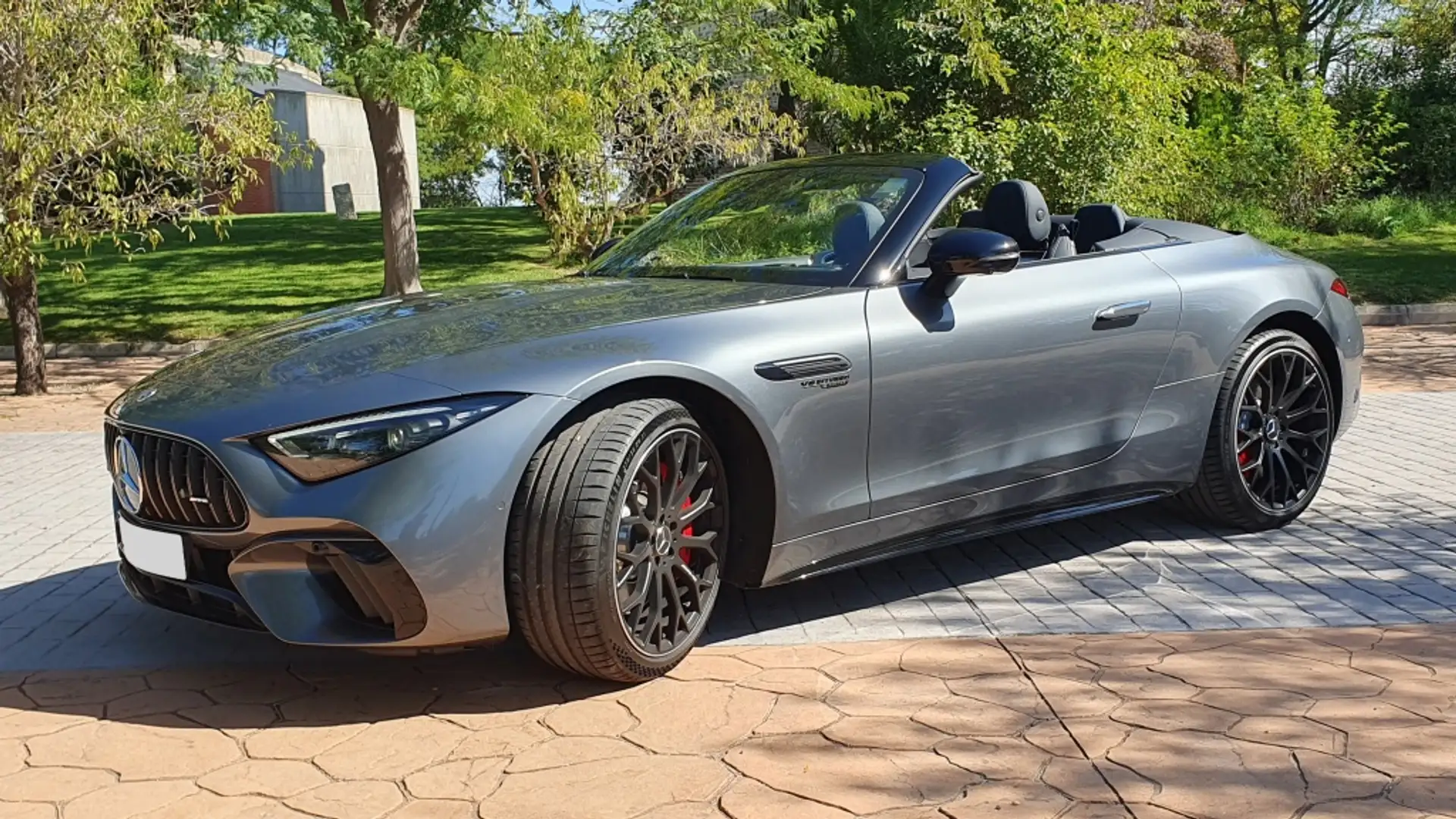 Mercedes-Benz SL 55 AMG 4Matic+ Aut. Gri - 1