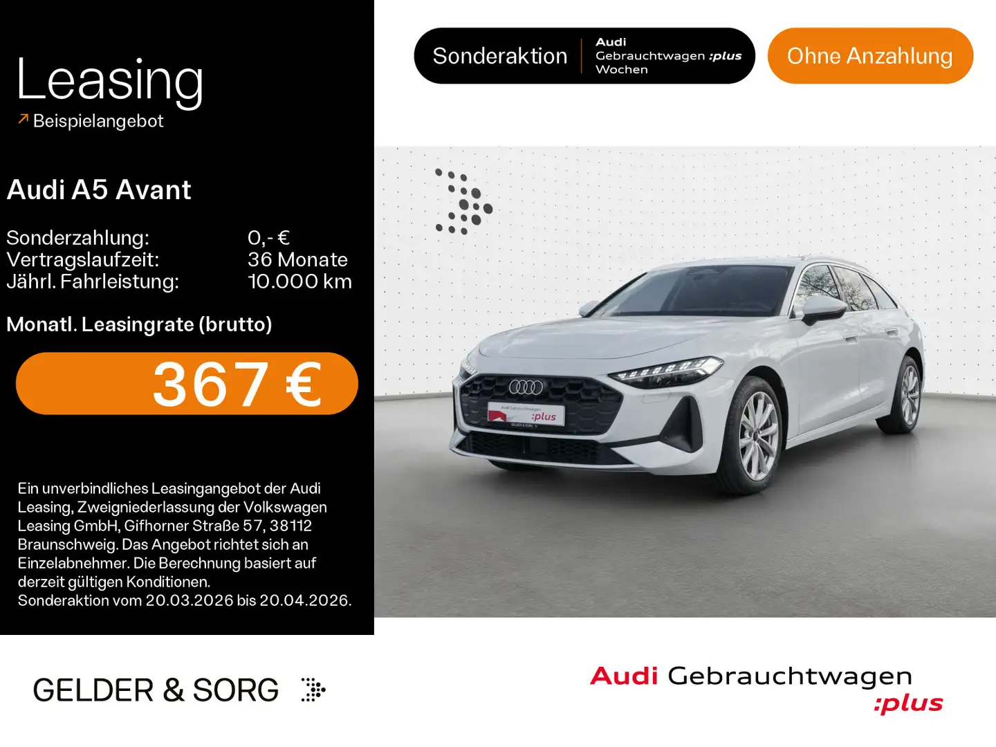 Audi A5 40 TDI LED*RFK*Tech*ACC*Sport*Sound Weiß - 1